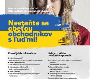 Prevencia obchodovania s ľuďmi na slovensko-ukrajinských hraniciach