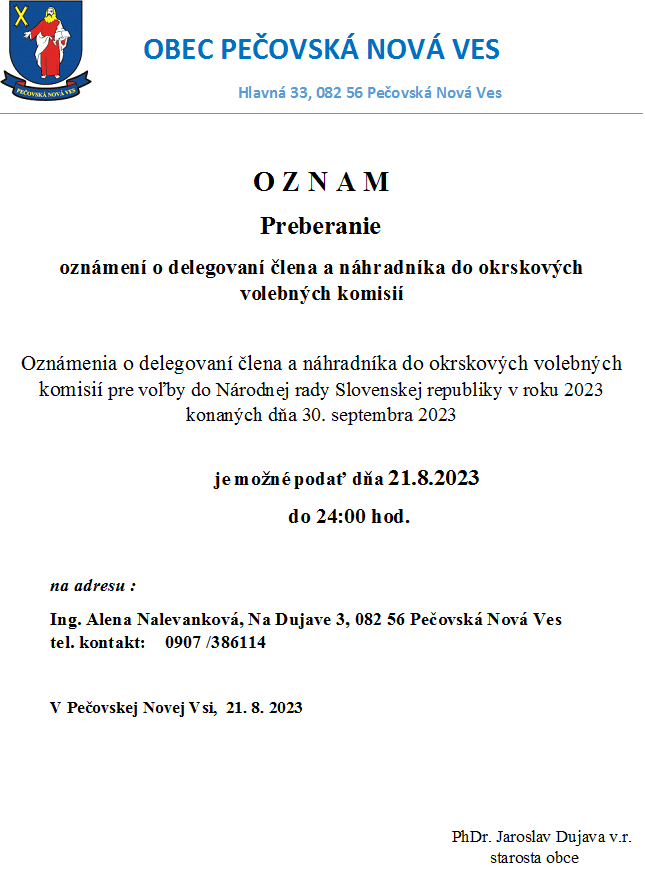 oznam_o_preberani_oznameni_o_delegovani_do_OVK_pre_volby_NR_SR_2023